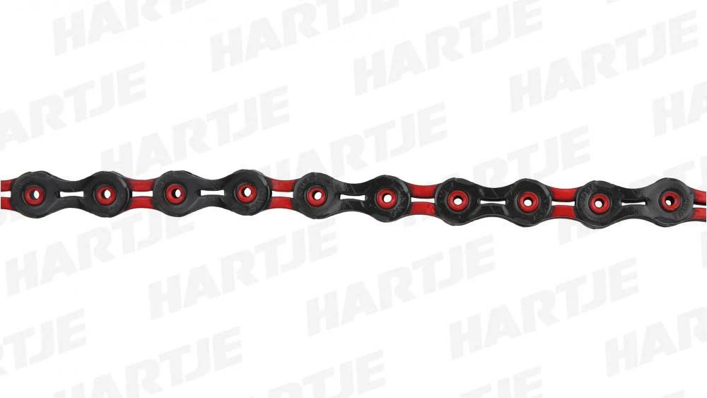 KMC KMC Kette X-10-SL DLC 116 Glieder schwarz-rot – Bild 2