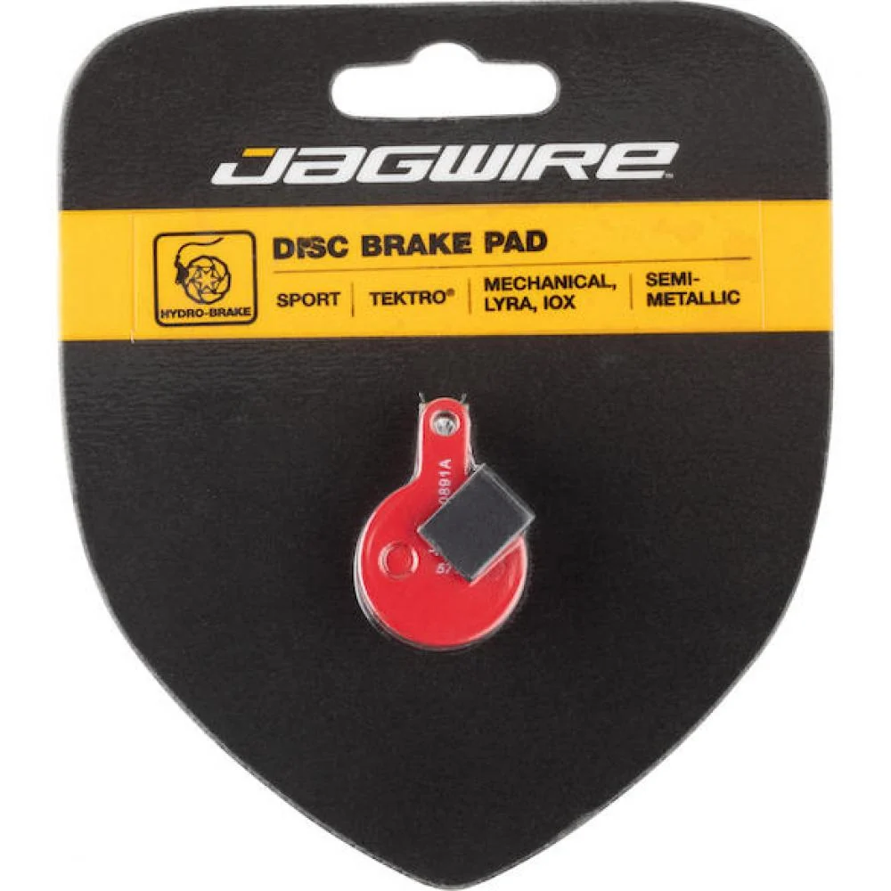 Jagwire Jagwire Bremsbeläge Disc Sport Semi-Metallic Tektro/TRP Rot - Allround-Bremsleistung – Bild 2