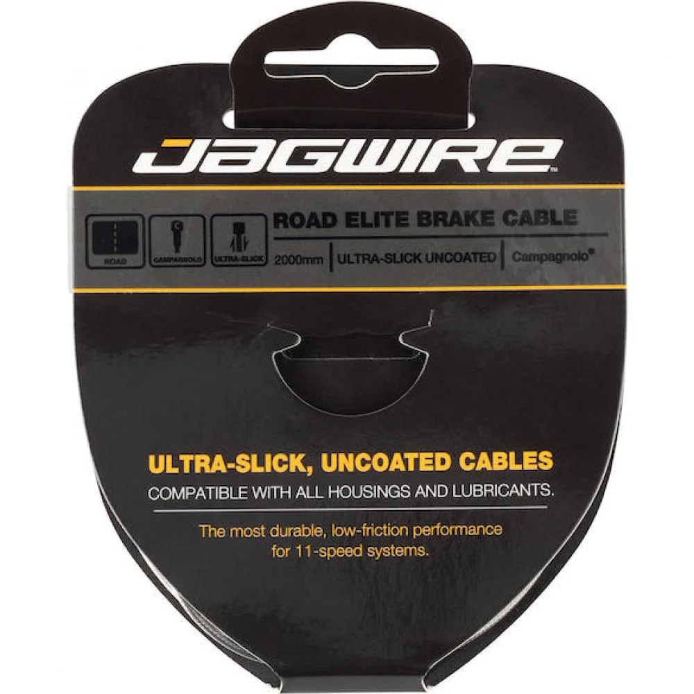 Jagwire Jagwire Road Elite Ultra-Slick Bremszug 1,5 x 2750 mm Edelstahl