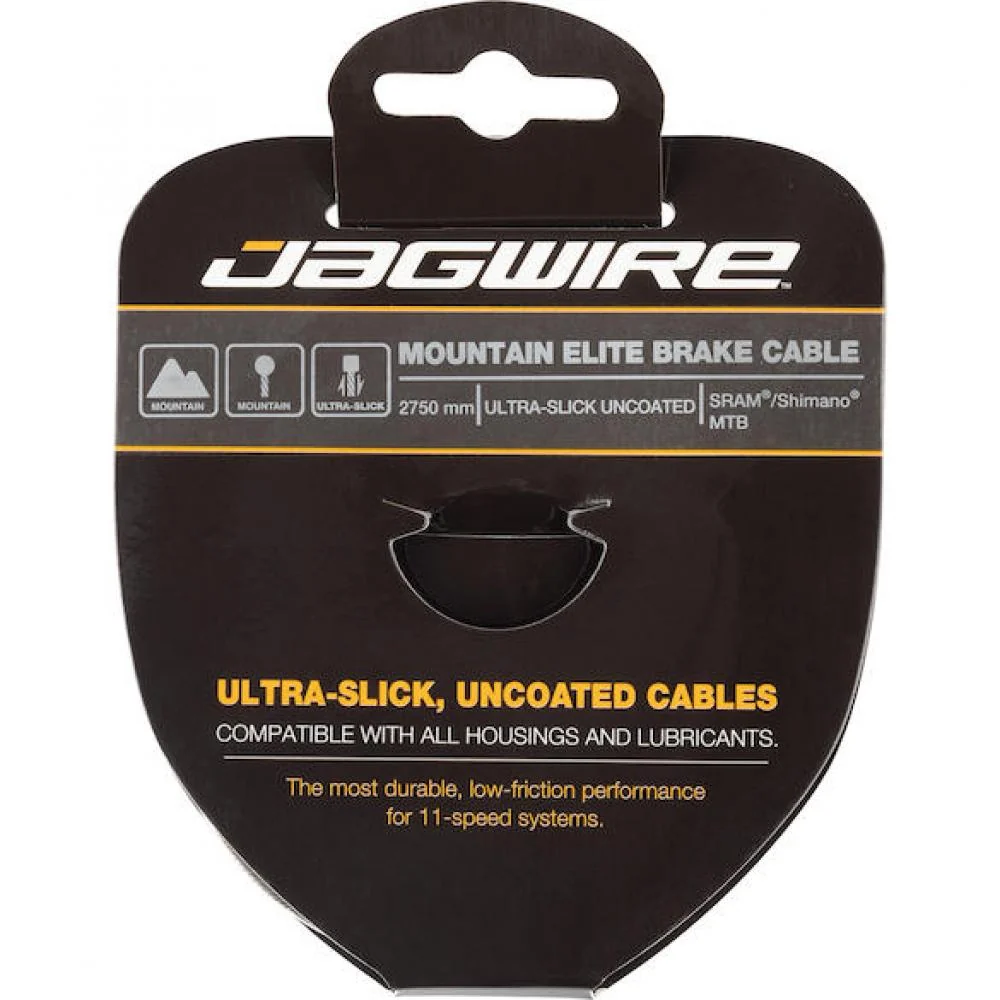 Jagwire Jagwire Bremszug Mountain Elite Ultra-Slick 1,5 × 2750 mm Silber