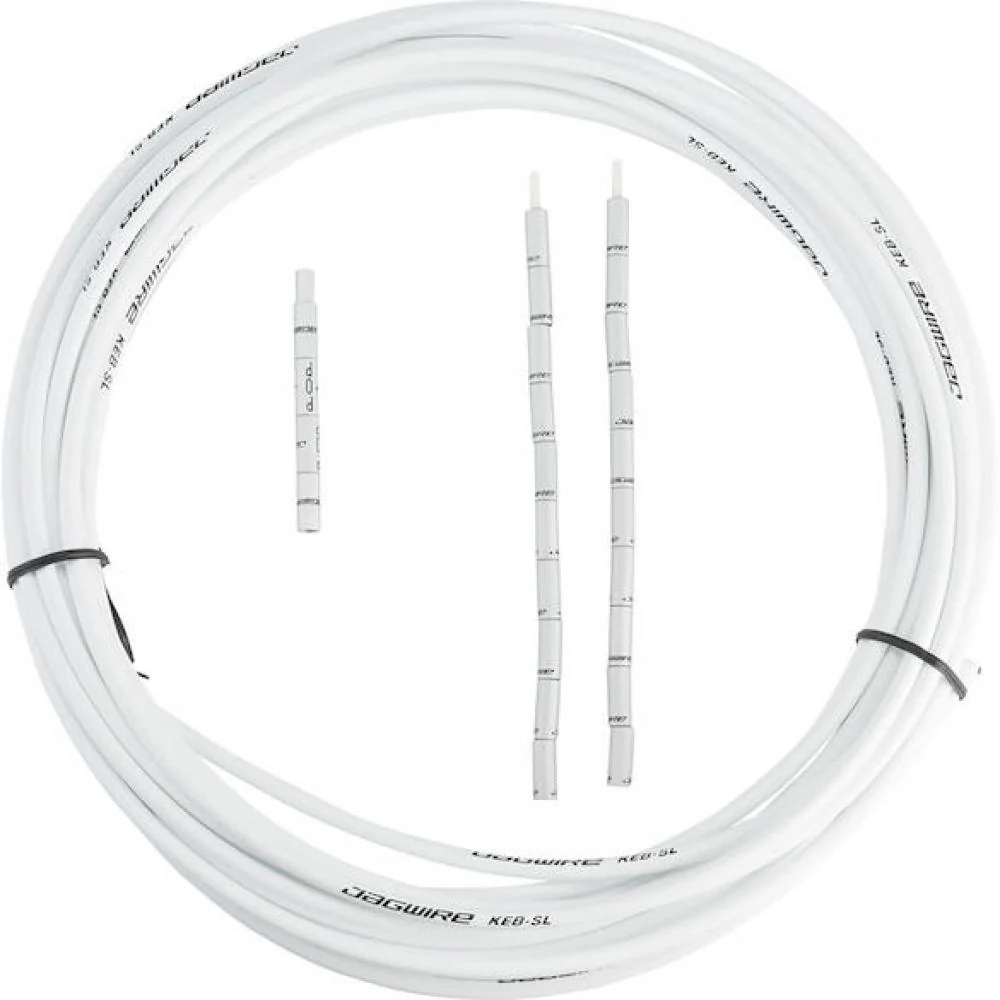 Jagwire Jagwire KEB-SL Bremszugaußenhülle 5 mm x 10 m Weiß