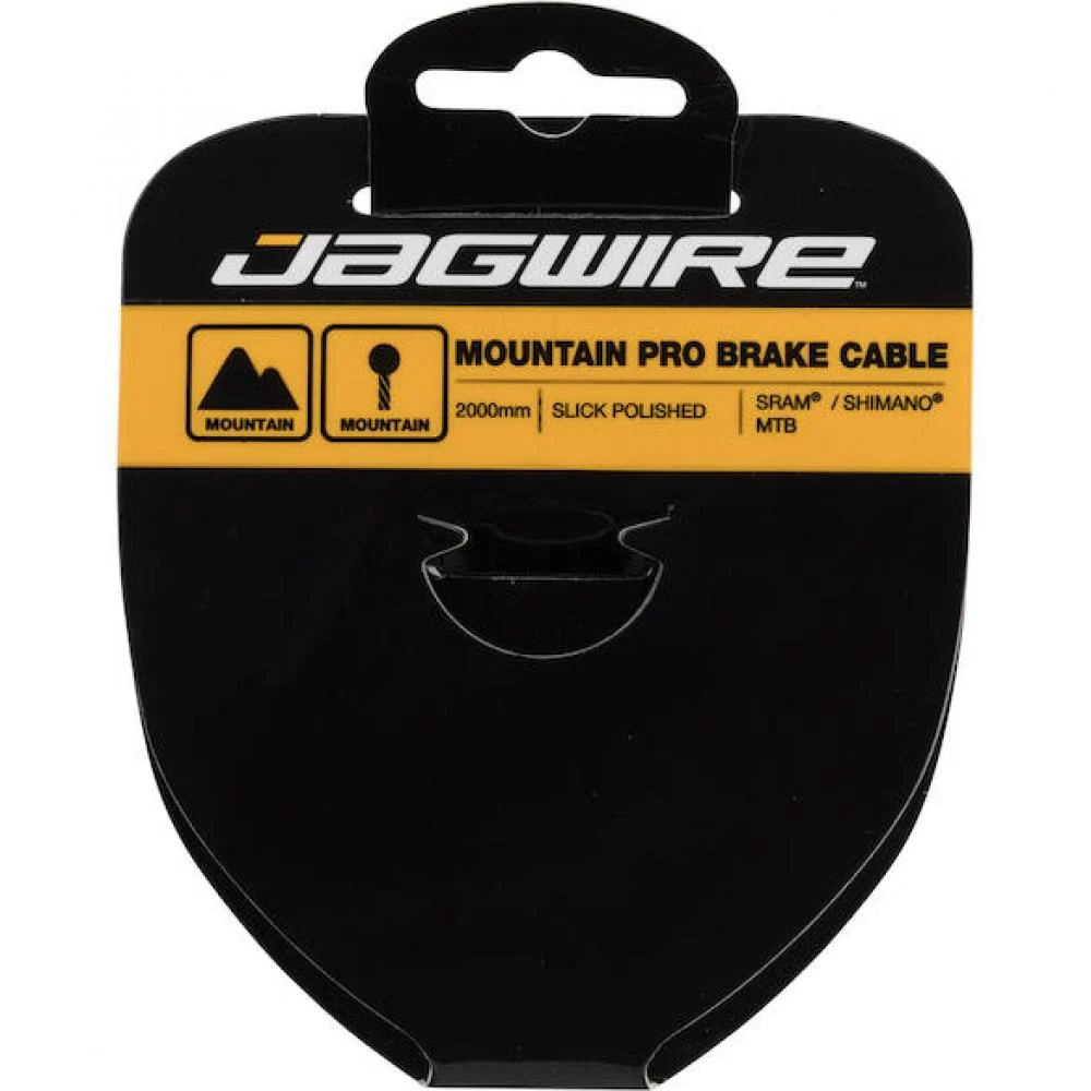 Jagwire Jagwire Bremszug Mountain Pro Pro-Slick poliert 1,5 x 2000 mm