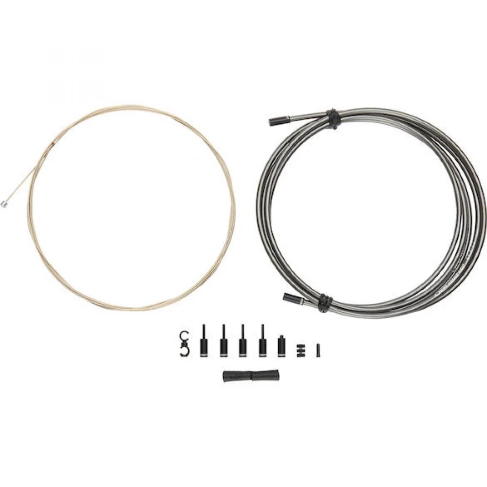 Jagwire Jagwire Schaltzugset Road & Mountain Pro 1x Grau - 1-fach Schaltung – Bild 2