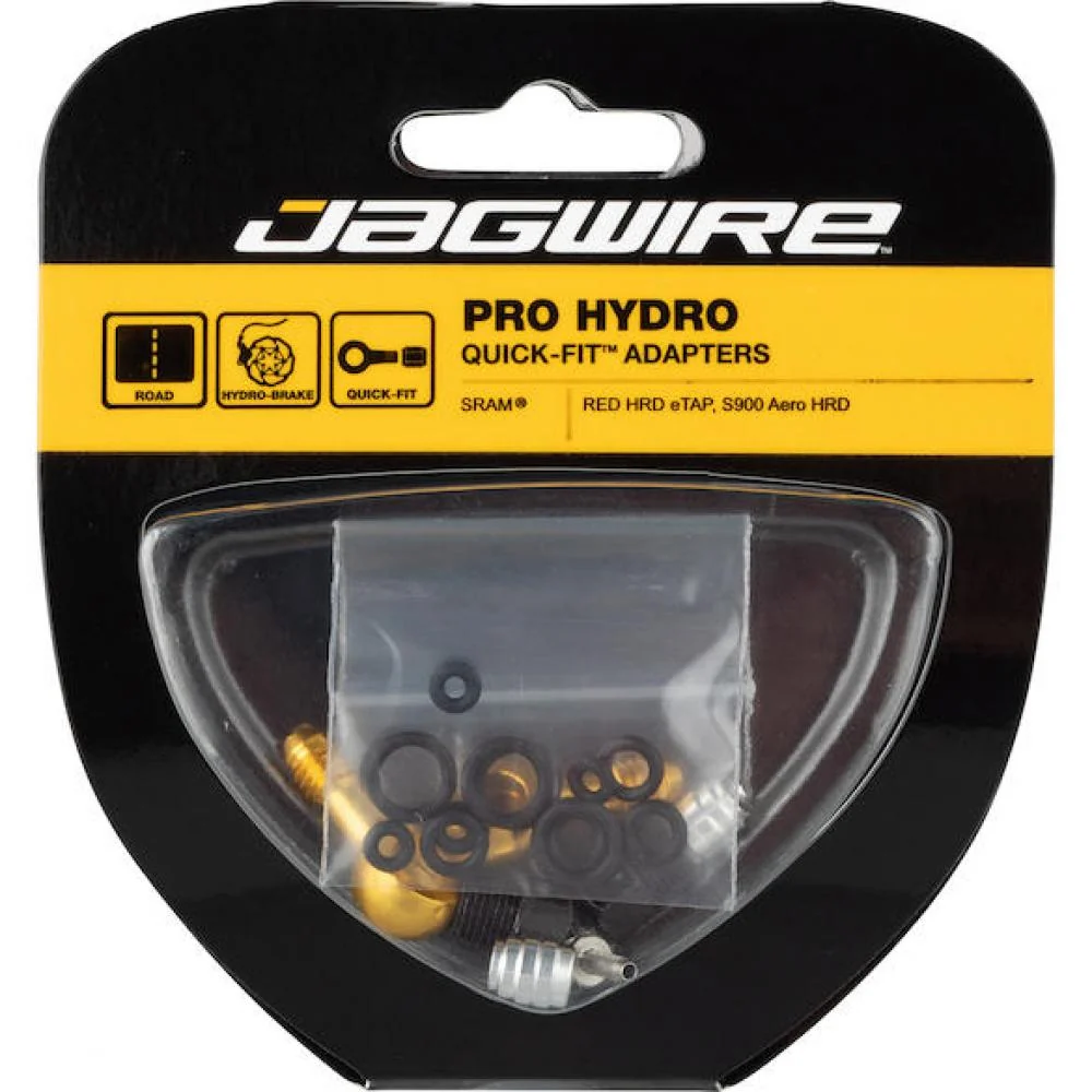 Jagwire Jagwire Pro Quick-Fit Adapter Anschlussset SRAM/AVID - Schwarz/Gold – Bild 3