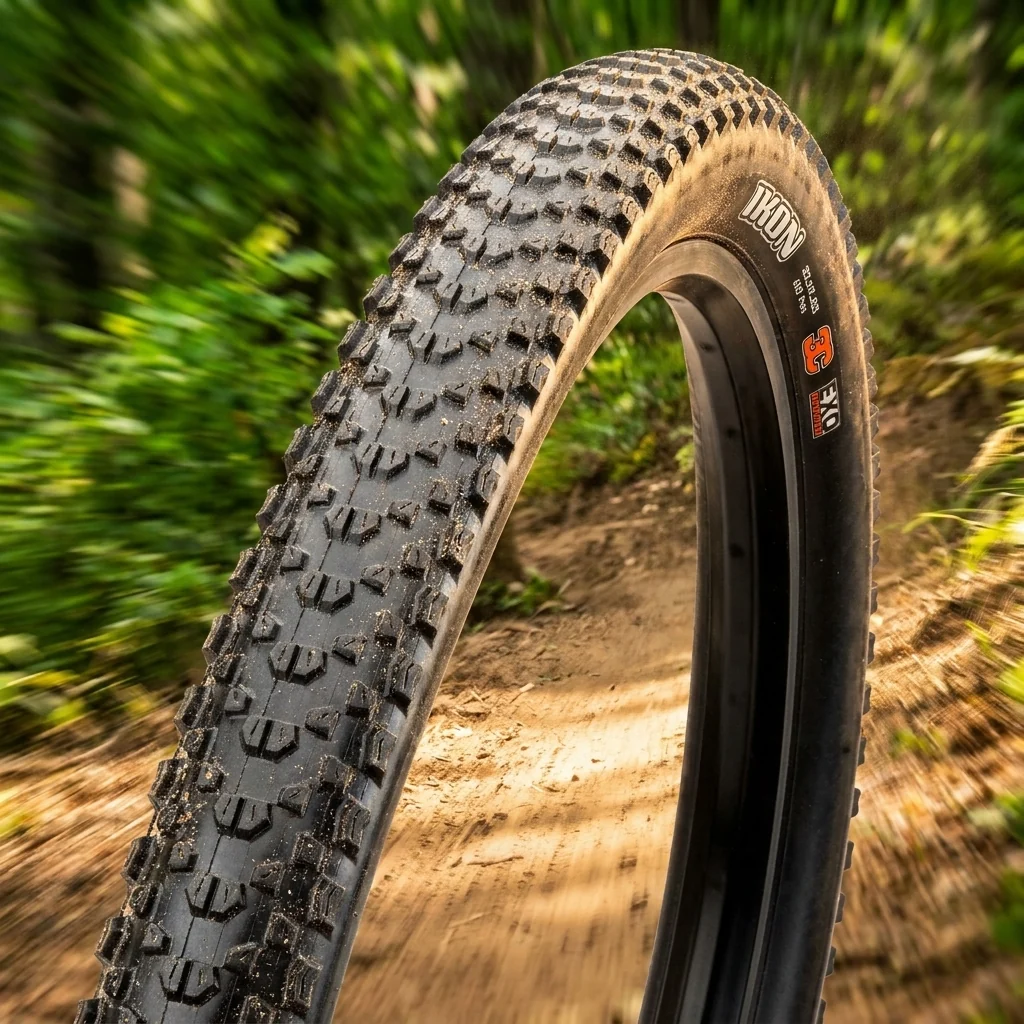 Maxxis Maxxis Ikon 27.5x2.20 Zoll (56-584) MTB Reifen - Leichter XC/Marathon Faltreifen schwarz – Bild 2