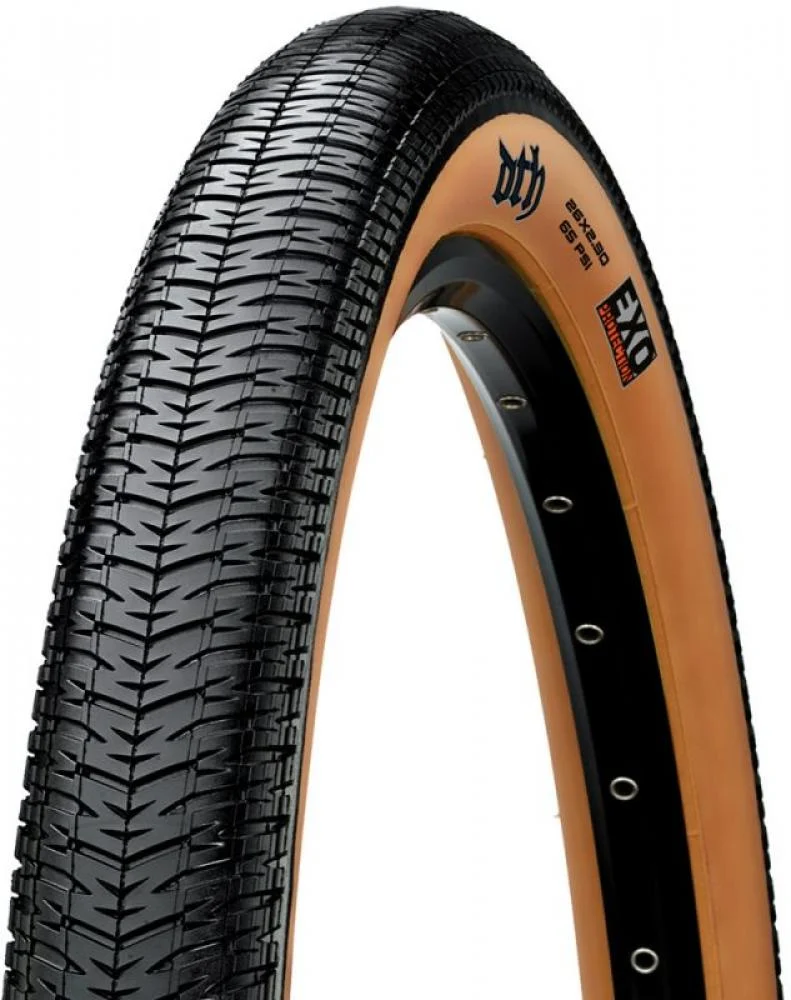 Maxxis Maxxis Reifen DTH Dirt 26x2.30" 55/58-559 schwarz/creme Draht