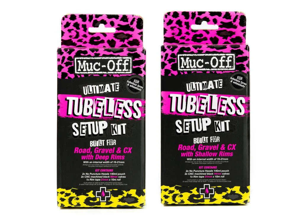 MucOff Muc Off UltimateTubeless Kit Road 60mm pink