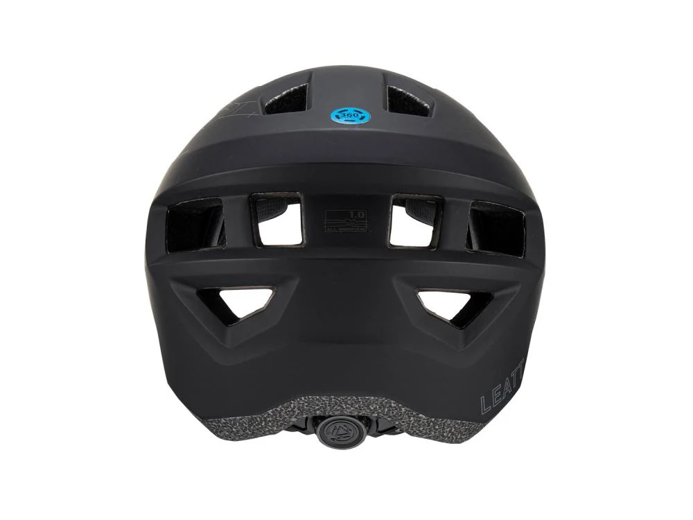 Leatt Leatt Helmet MTB All Mountain 1.0 Stealth S - Enduro Mountainbike Helm mit 360° Turbinen-Technologie – Bild 2