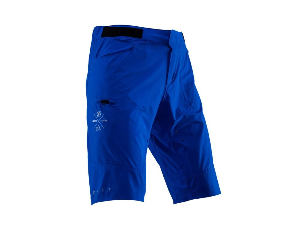 Leatt MTB Trail 2.0 Shorts w/ Chamois, Blue - 2024, M – Hauptansicht
