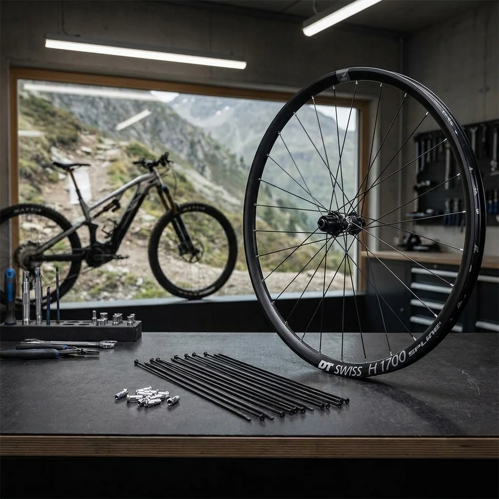 DT Swiss DT Swiss Speichenkit für H 1700 SPLINE 27,5/29 schwarz – Bild 2