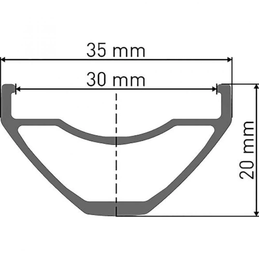 DT Swiss DT Swiss Felge E 532 27,5" 32 Loch Schwarz – Bild 2