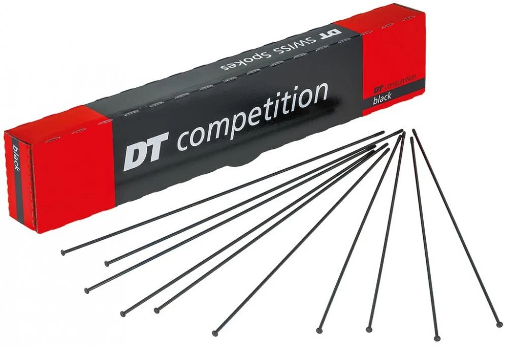 DT Swiss DT Swiss Speiche Competition 2.0 / 1.8 / 2.0 Straightpull 304 mm schwarz