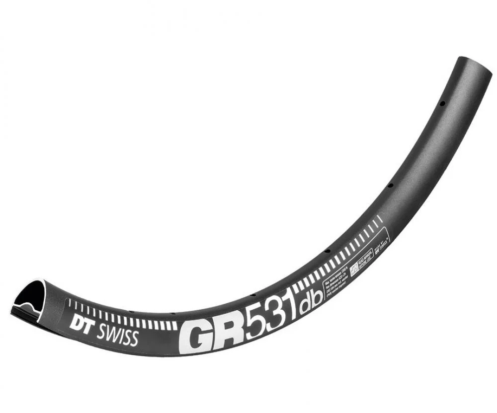 DT Swiss DT Swiss Felge GR 531 Disc 28"/700C 28 Loch Schwarz
