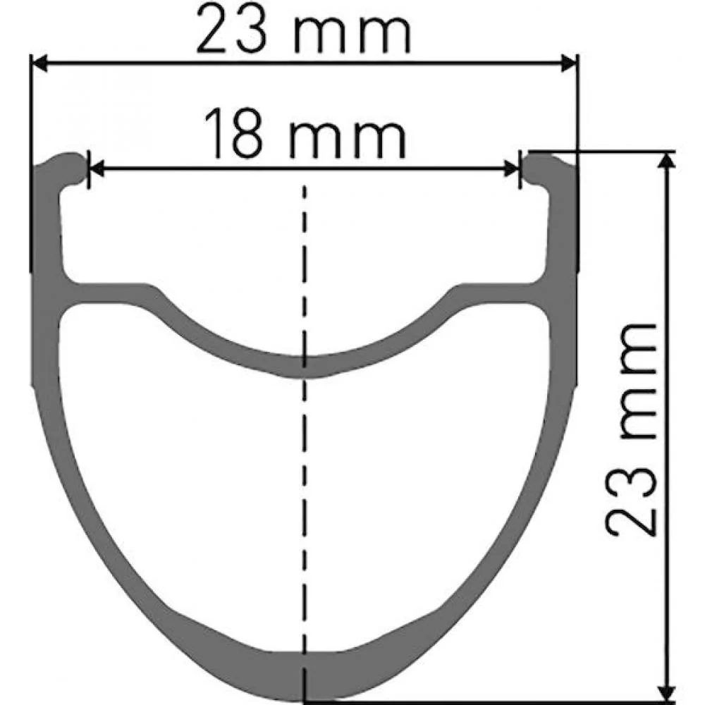 DT Swiss DT Swiss Laufrad P 1800 Spline 23 622 x 18 mm Schwarz – Bild 2