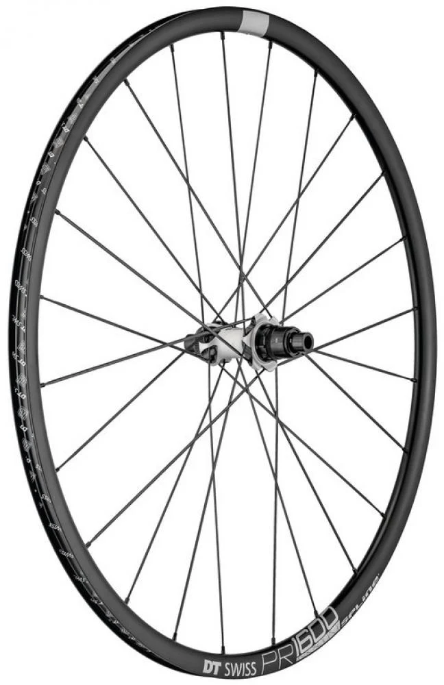 DT Swiss DT Swiss Laufrad PR 1600 Spline Disc 622x18 mm Schwarz