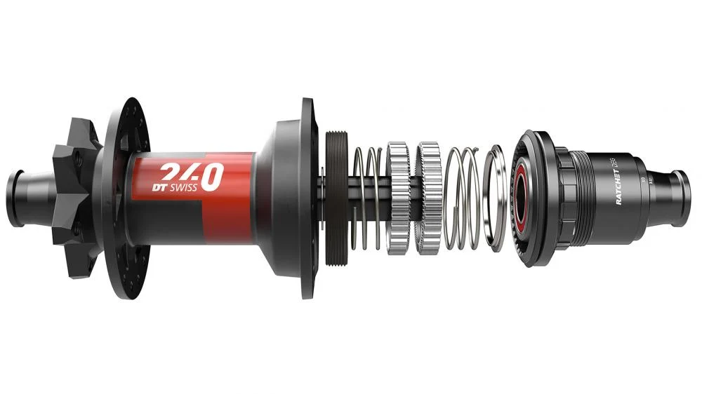 DT Swiss DT Swiss Nabe MTB HR 240 DEG 28 Loch Schwarz – Bild 2