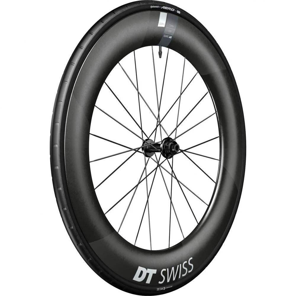 DT Swiss Laufrad ARC 1400 Dicut Disc 622 x 80 mm Schwarz – Hauptansicht