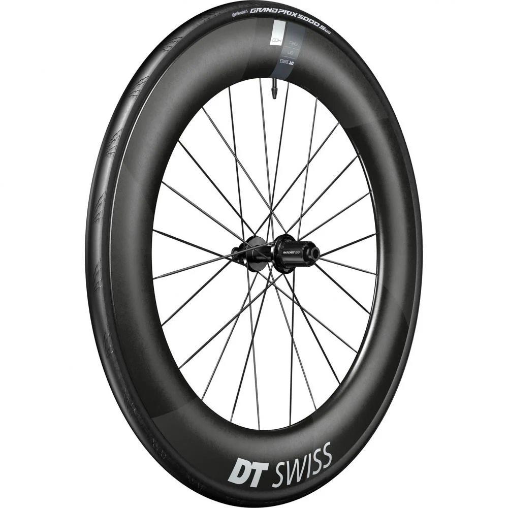 DT Swiss Laufrad ARC 1400 Dicut Disc 622 x 80 mm Schwarz – Hauptansicht