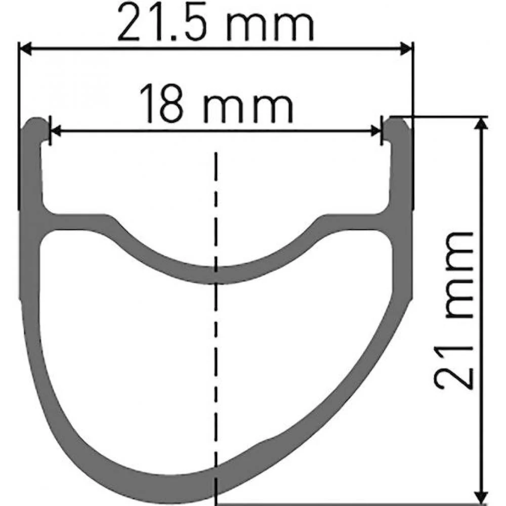 DT Swiss DT Swiss Felge RR 411 Asymmetric 28"/700C 24 Loch Schwarz – Bild 2