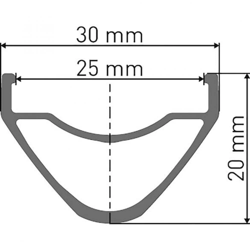 DT Swiss DT Swiss Felge XM 421 27,5" 32 Loch Schwarz – Bild 2