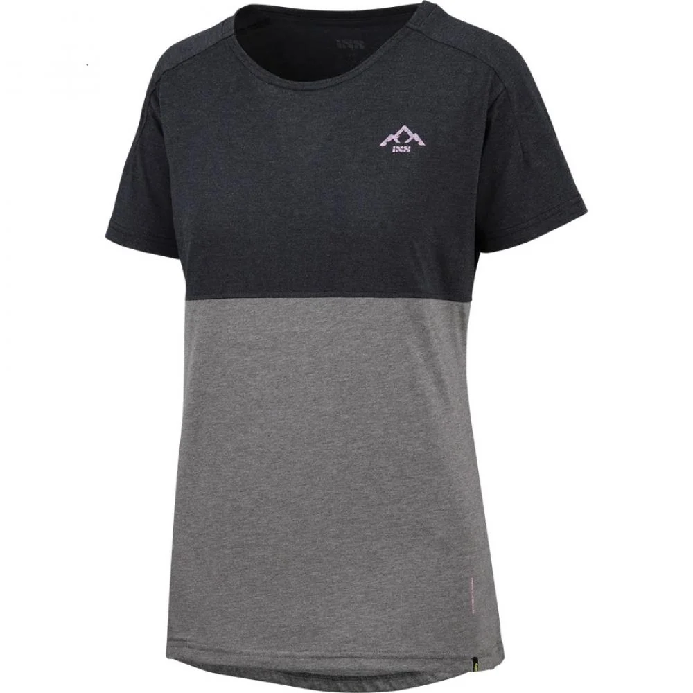 IXS Sports Division IXS Sports Division iXS Flow Women Mountain Tech Tee 40 black/graphite