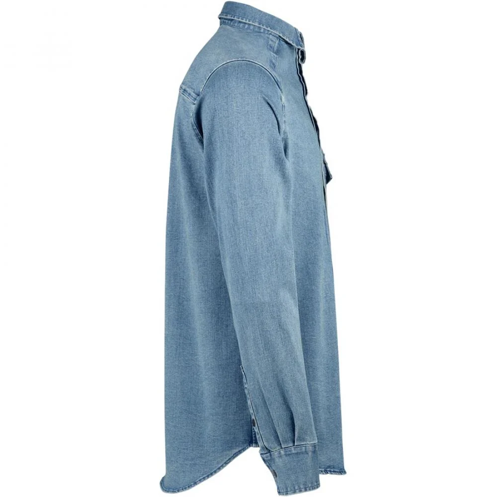 IXS Sports Division IXS Sports Division iXS Carve Digger Organic Denim Shirt XL Washed Blue – Bild 3