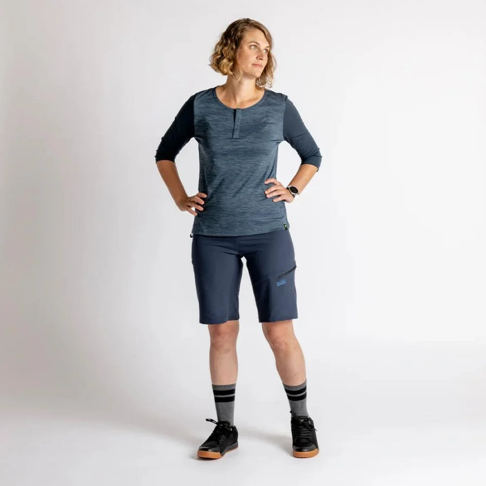IXS Sports Division IXS Sports Division iXS Carve Hip-Hugger Women Shorts 38 Marine – Bild 3