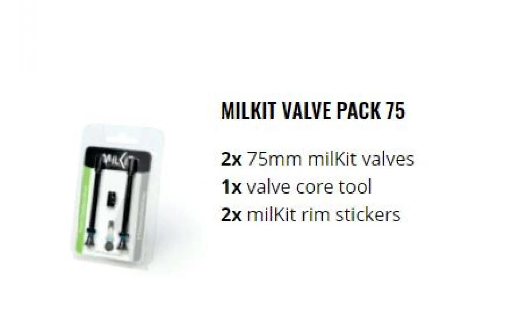 MilkIt milKit DV7 Tubeless-Ventile 75 mm