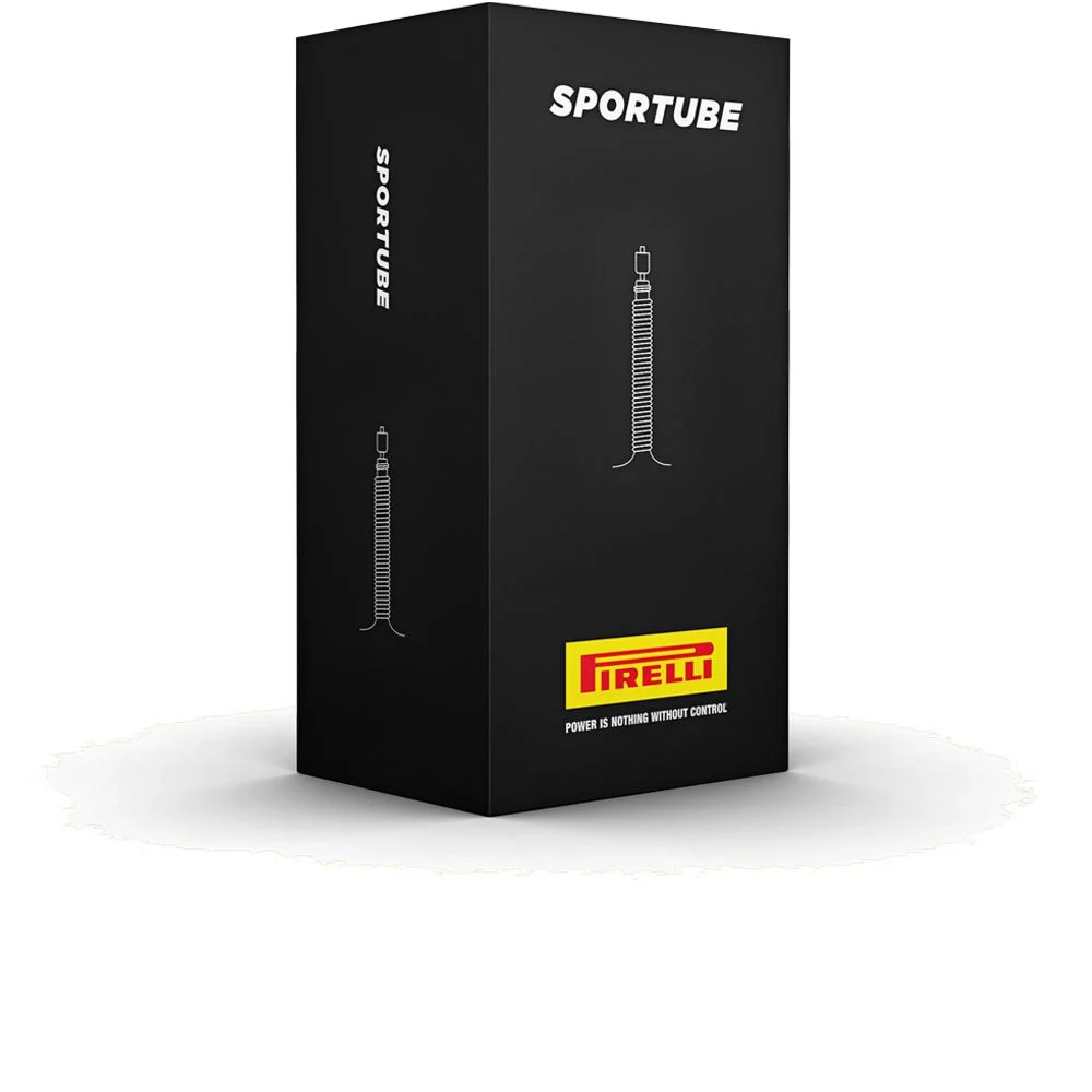 Pirelli Schlauch SPORTUBE 27,5 27 schwarz - zuverlässiger 27,5" Fahrradschlauch mit SV-Ventil – Hauptansicht