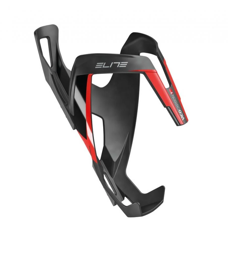 Elite Elite Trinkflaschenhalter Vico Carbon schwarz/rot