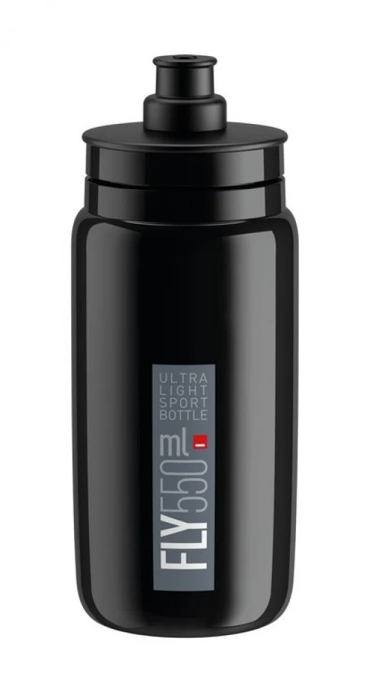 Elite Elite Trinkflasche Fly 550 ml schwarzgrau