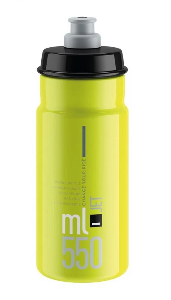 Elite Elite Trinkflasche Jet 550ml gelb schwarz