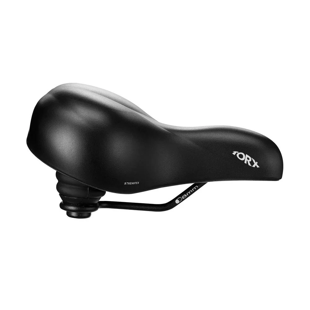 SelleRoyal Selle Royal Torx Premium Range Sattel schwarz, Unisex, 275x250 mm, relaxed Sitzposition, hoher Komfort, stoßabsorbierend, langlebig und ergonomisch – Bild 3
