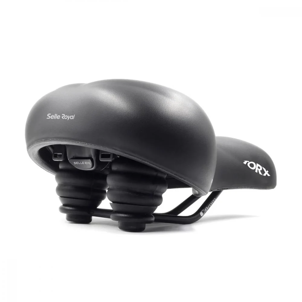 SelleRoyal Selle Royal Torx Premium Range Sattel schwarz, Unisex, 275x250 mm, relaxed Sitzposition, hoher Komfort, stoßabsorbierend, langlebig und ergonomisch – Bild 7
