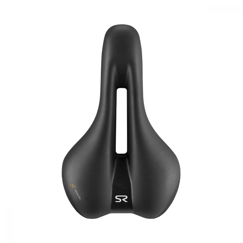 SelleRoyal Selle Royal Sattel Ellipse Premium Range schwarz, Unisex, 265x162mm, atletic – Bild 3