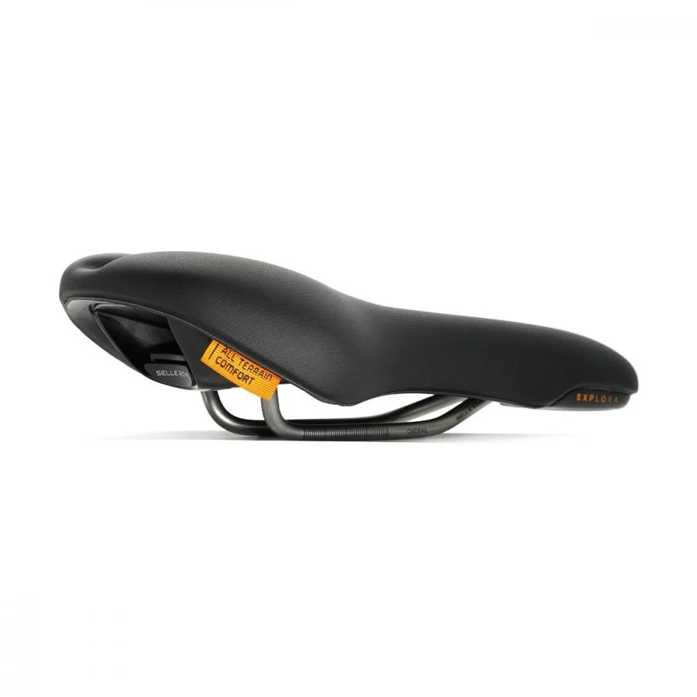 SelleRoyal Selle Royal Explora Moderate Unisex Fahrradsattel mit Royalgelâ¢ - Ergonomischer Trekking Sattel für 60° Sitzposition – Bild 5