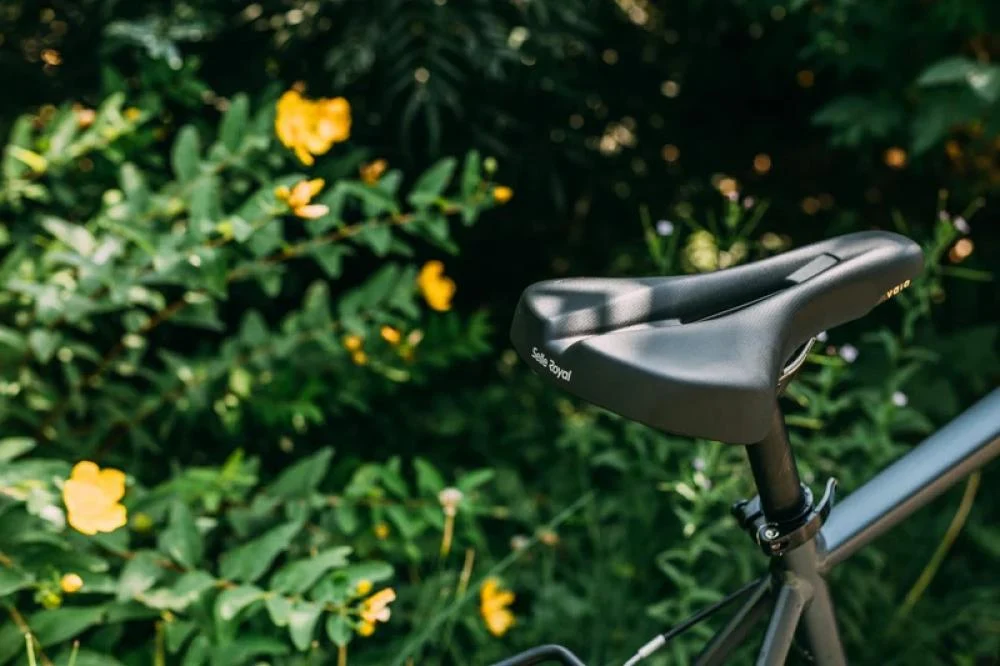 SelleRoyal Selle Royal Vaia Moderate Unisex-Fahrradsattel in Schwarz – Bild 5