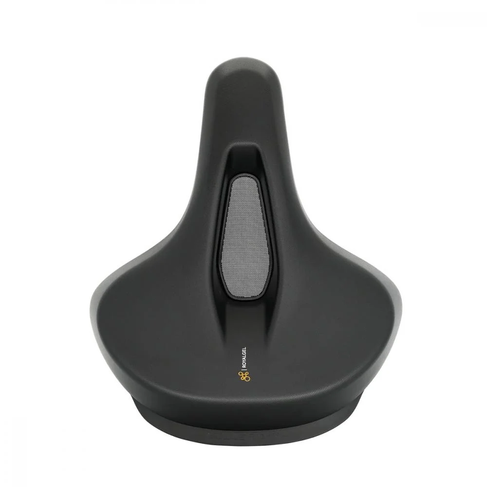 SelleRoyal Selle Royal On Open Relaxed Unisex E-Bike Sattel mit Royalgel, ergonomischer Aussparung, flexible Seiten, erhöhtes Heck, Soft-Touch-Griff, 270x224mm – Bild 3