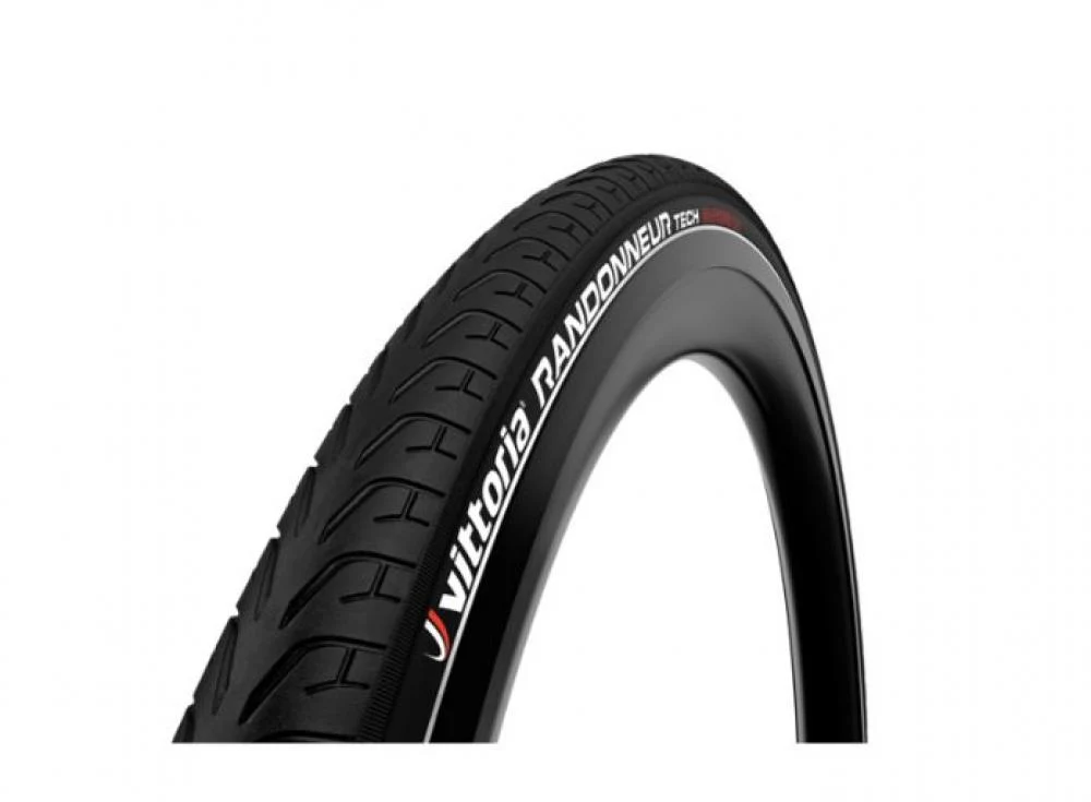 Vittoria Vittoria Randonneur Tech 28x1,7 Zoll (42-622) rigid Full Black refl G2.0 42