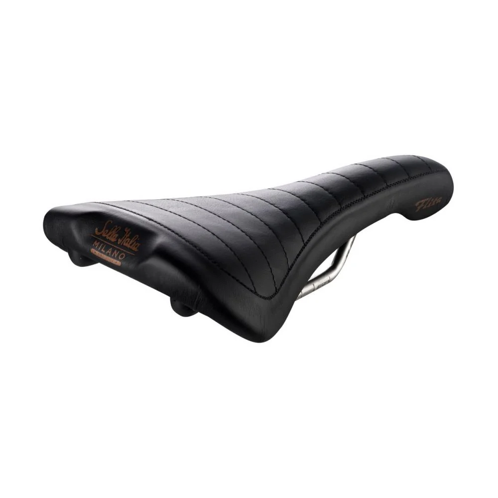 Selle Italia Selle Italia Flite Bonnie TI 316 Leder-Sattel L1 schwarz 146 × 280 mm