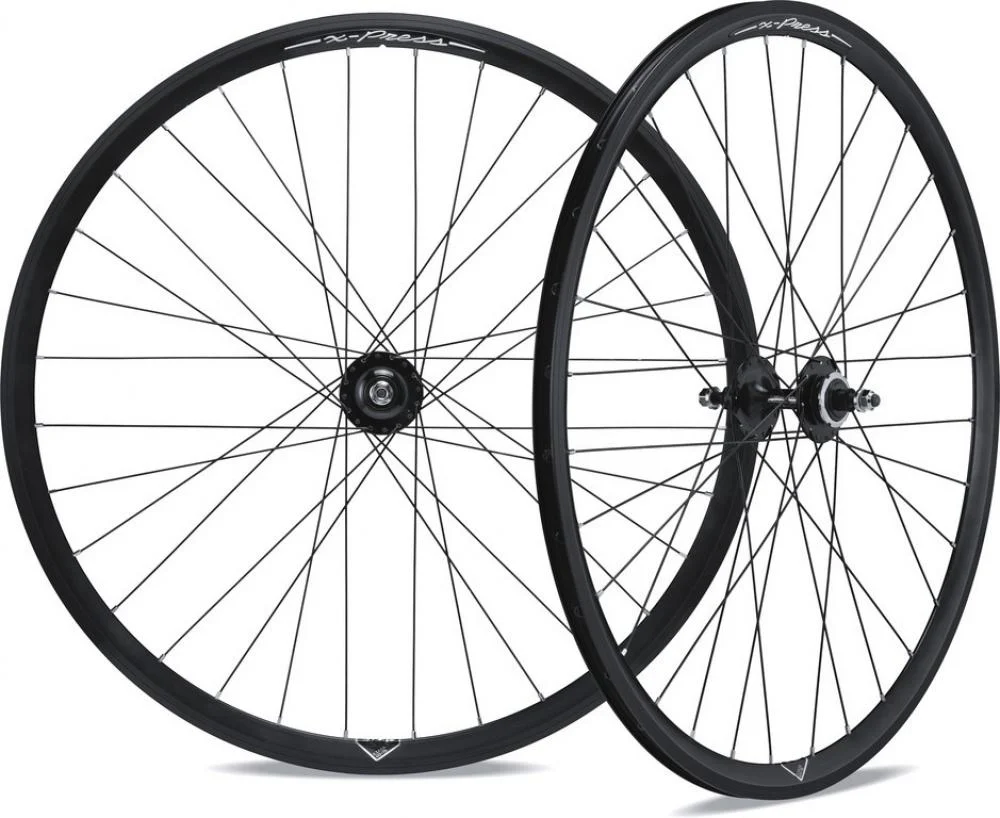 Miche Miche X-Press Singlespeed Laufradsatz 700C Clincher 2340 g Schwarz