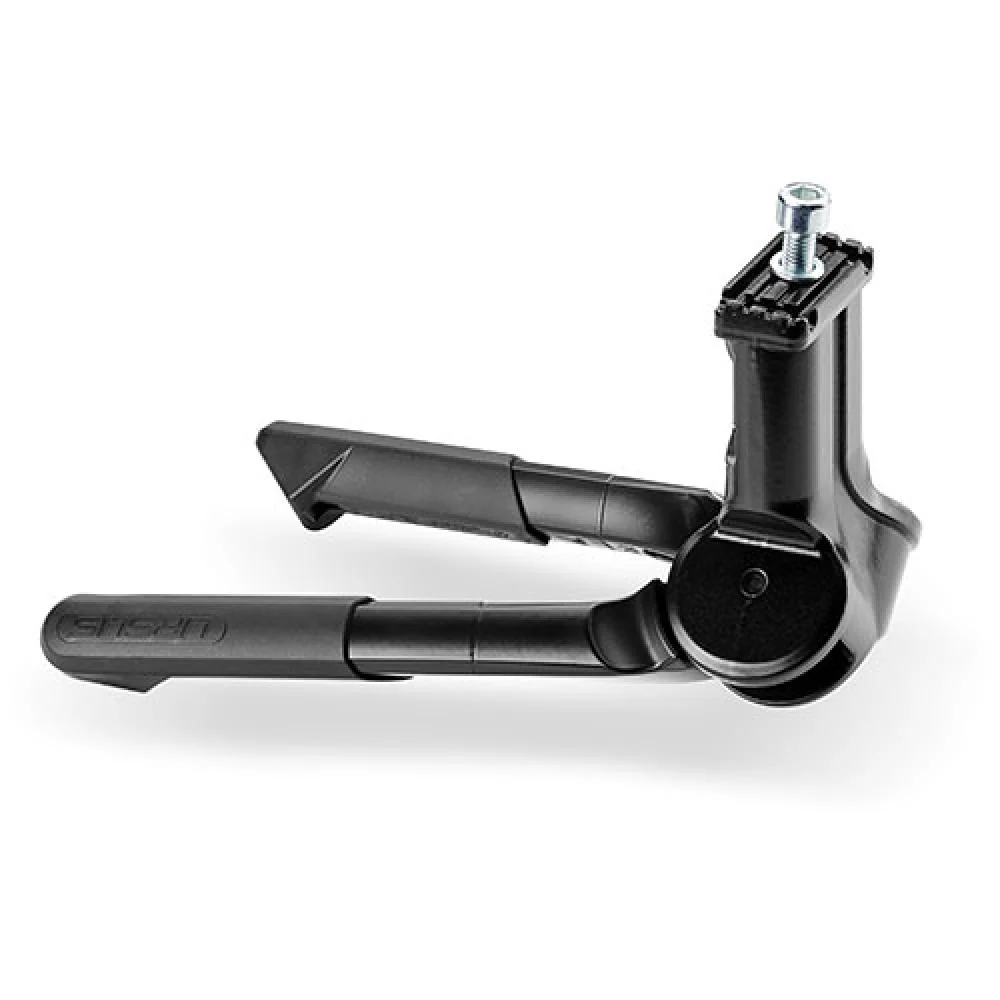 Ursus Jumbo Evo Mini Zweibeinständer 235 mm, schwarz, für 20"-Räder, inkl. Montageplatte & Schrauben, bis 80 kg belastbar – Hauptansicht