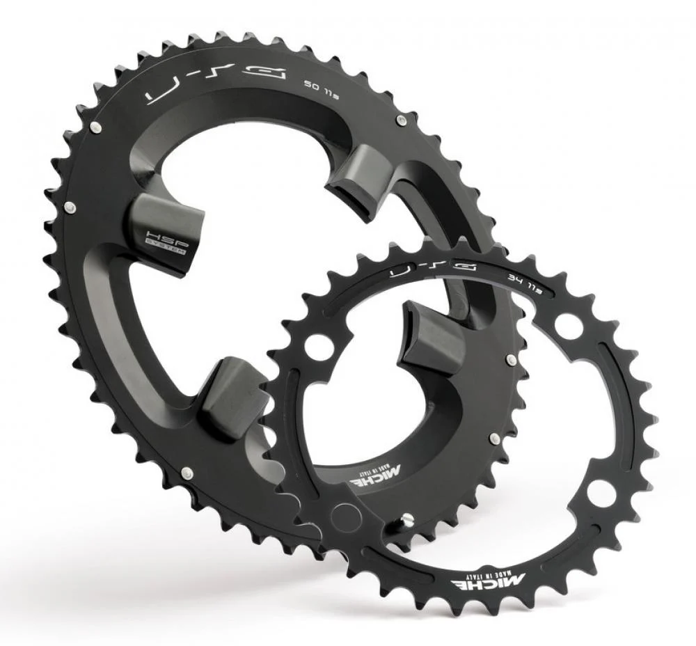 Miche Miche Kettenblatt Super11 UTG Shimano für Ultegra 6800 außen 53Z