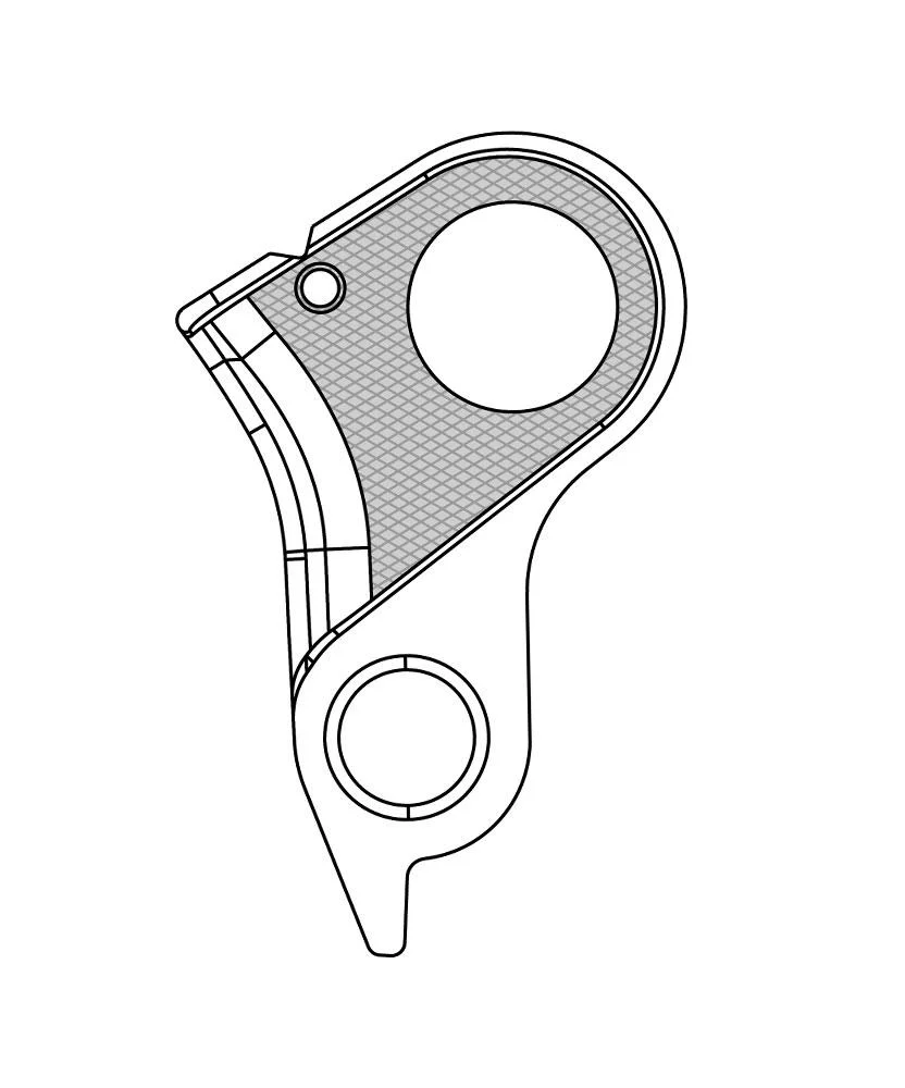 MARWI Union Marwi GH-311 Schaltauge für Cube - Aluminium AL 6061 – Bild 3