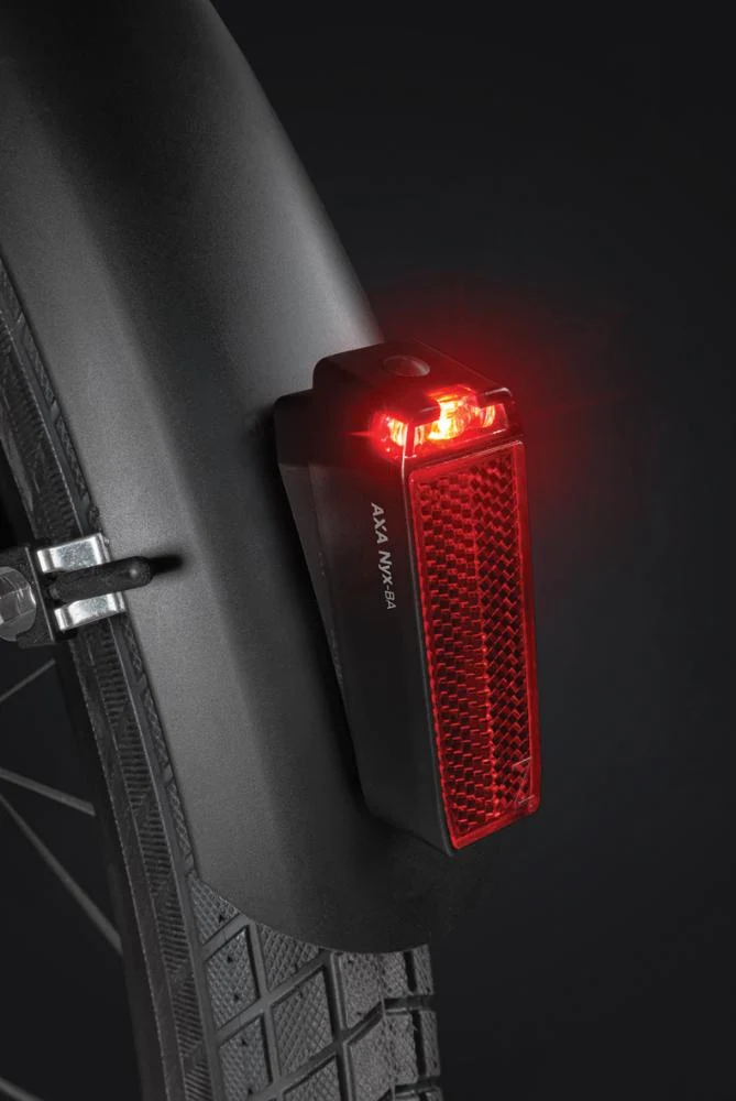 AXA Axa Batterie-Tr.-Rücklicht NYX schwarz Auto-Off AXA NL 93196095SB StVZO – Bild 7