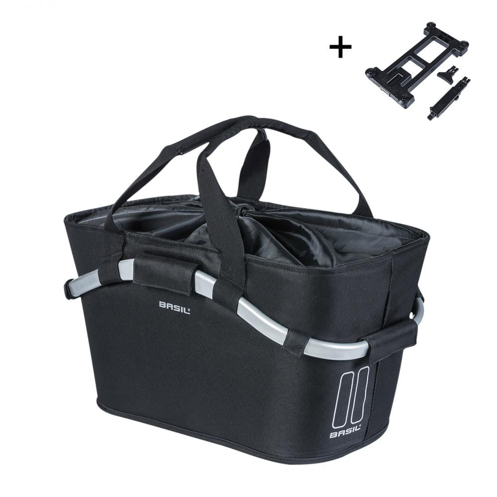 BASIL Basil Classic Carry All MIK 2.0 Gepäckträgerkorb 22 Liter schwarz - abnehmbar – Bild 2