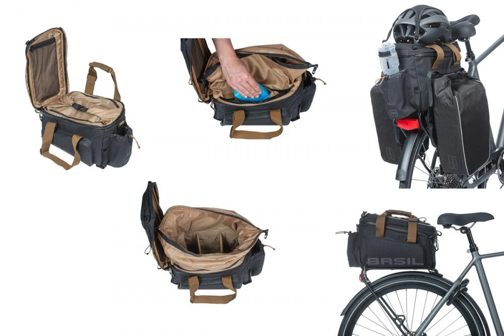 BASIL Basil Gepäckträgertasche Miles XL Pro MIK 2.0 - 36 Liter erweiterbar – Bild 6
