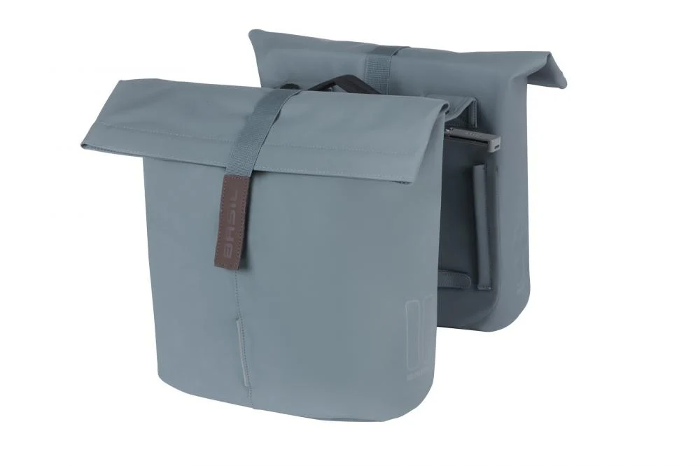 BASIL Basil Doppelpacktasche City Double Pannier Bag MIK 2.0 - Fahrrad Doppeltasche 28-32 Liter – Bild 7