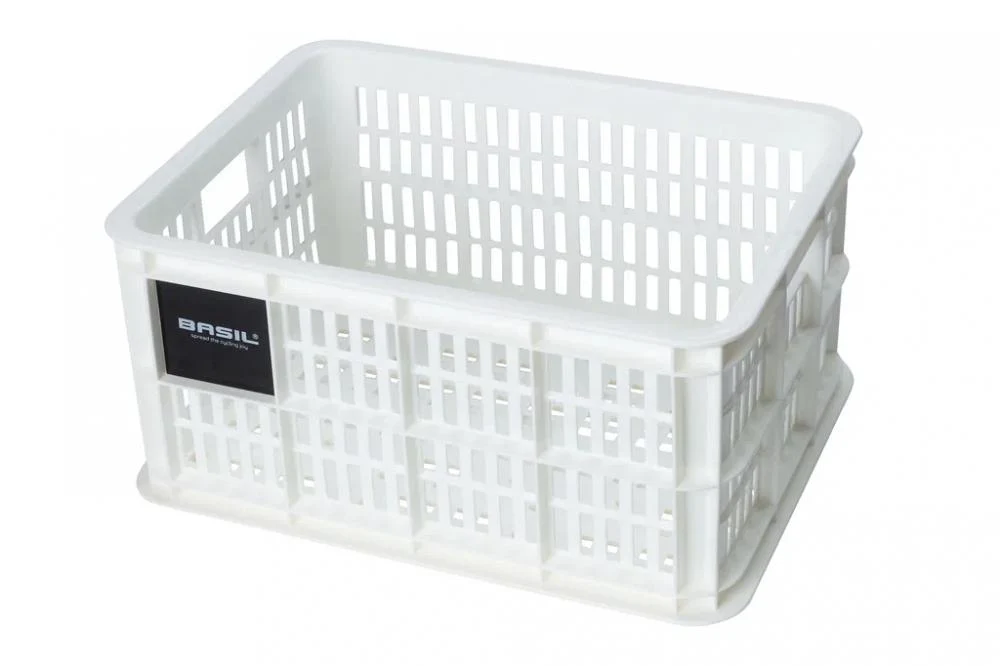 BASIL Basil Crate S Fahrradkiste 17,5 l - Weiß, recycelt
