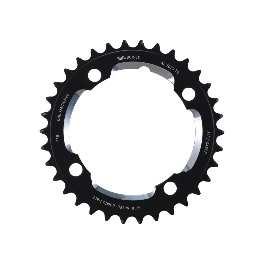 BBB Cycling BBB Cycling BBB Kettenblätter RoundAbout 4 34T/104mm schwarz